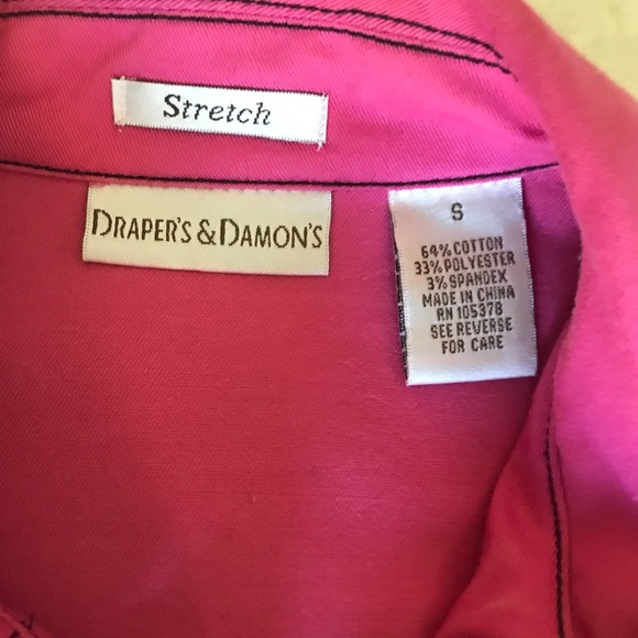 Drapper’s & Diamond’s women’s Buttons up Jacket Sm - Picture 5 of 7